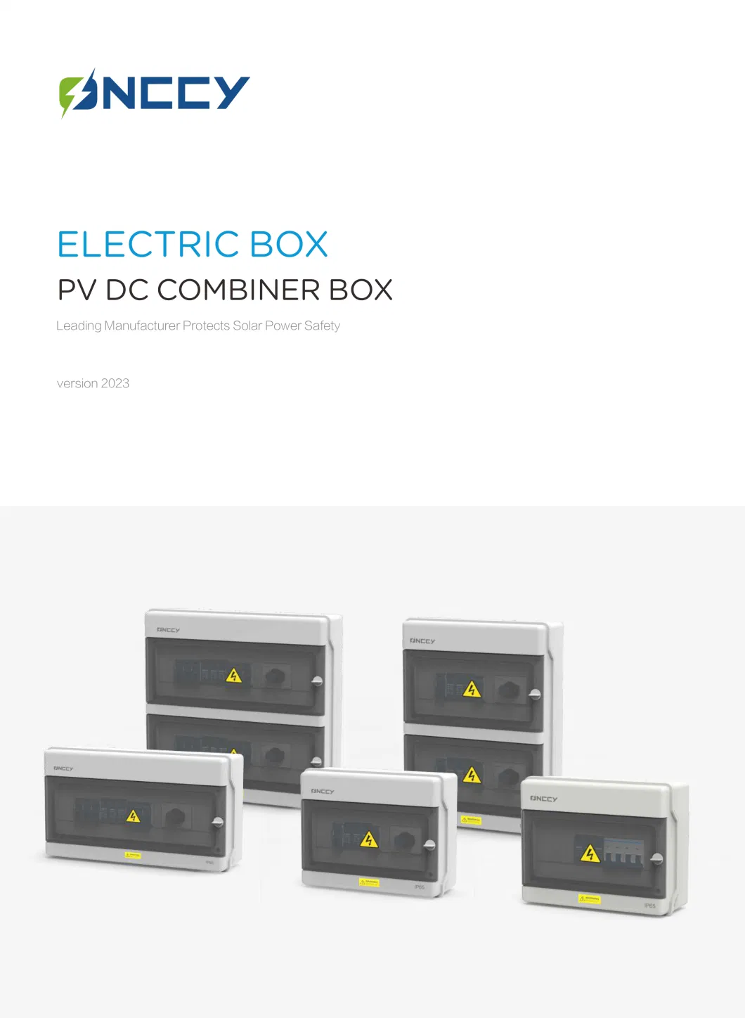 DC Solar Combiner Box Junction Box Waterproof IP66 for Photovoltaic Solar Panels