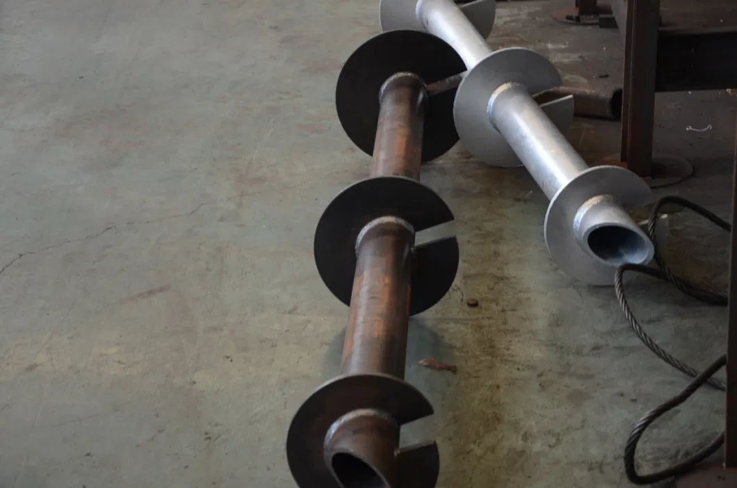 Galvanized Steel High Quality Metal Ground Pile Foundation Screw Bolt Helical Anchor Bolt