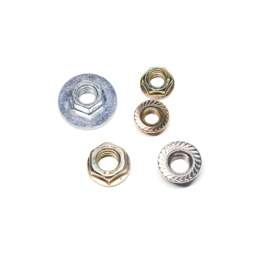 Self Tapping Screw for Easy Installation with White and Blue Zinc Plate