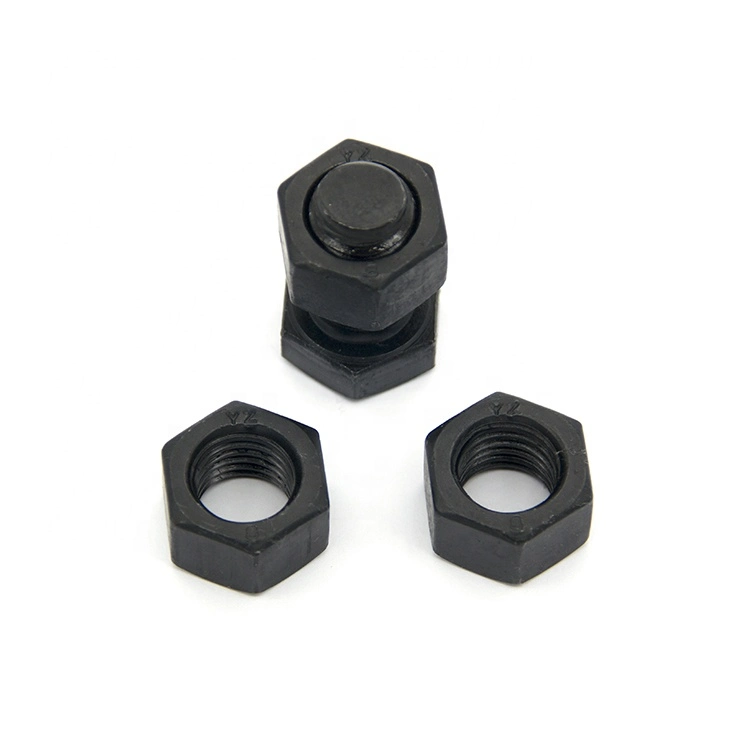 Factory Direct Sale ANSI/ASTM Grade3 Carbon Steel Black Hex Nut