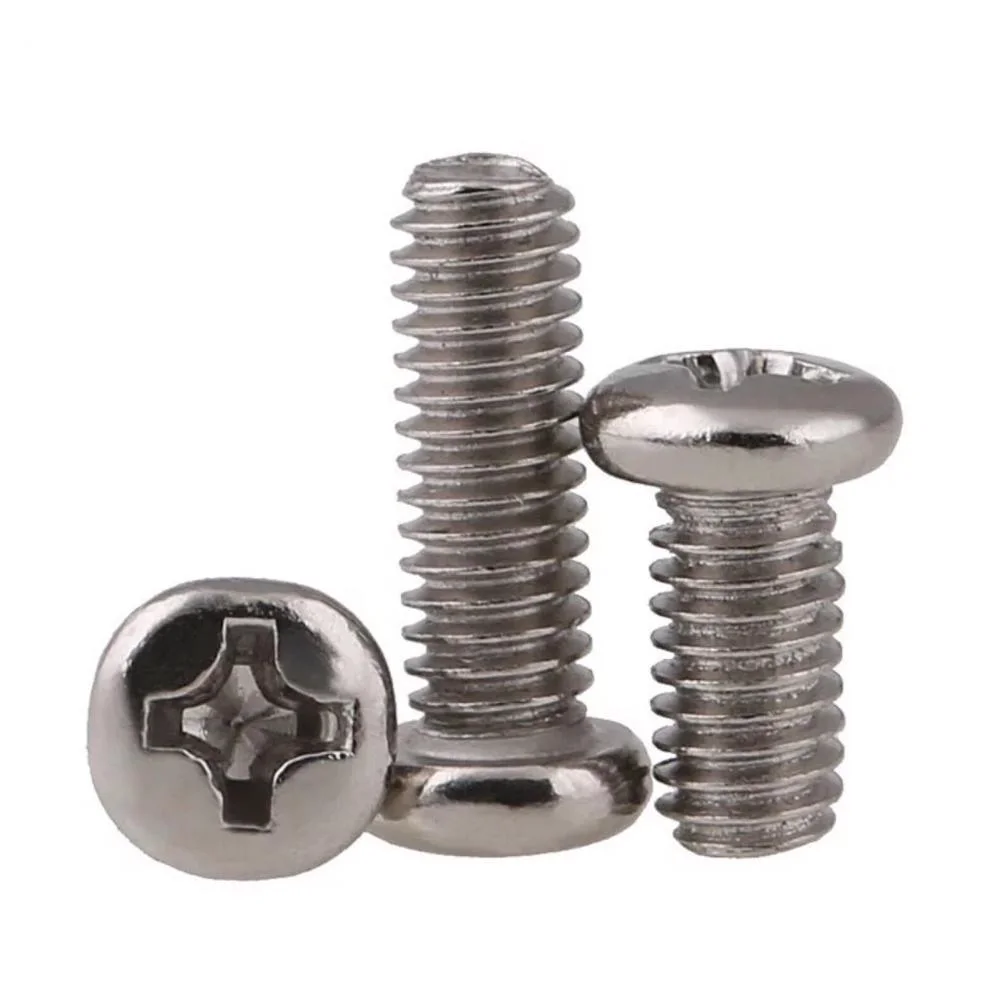 Stainless Steel Screws Cross Slot Self Tapping Screws for Industry Machinery