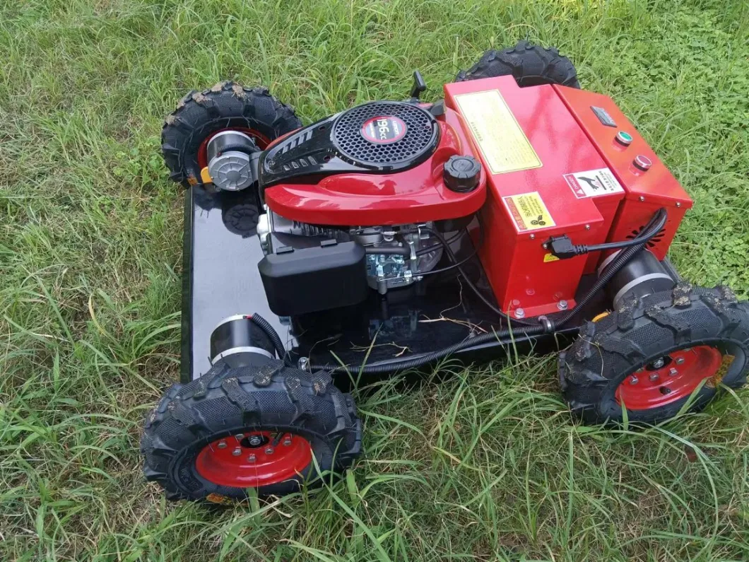 Best Price Lawn Mower Crawler Zero Turn with Remote Control for Grass Cutting