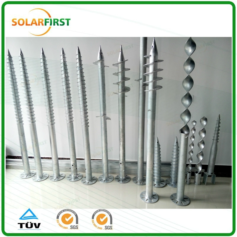 HDG Solar Ground Screw Pile with Different Length