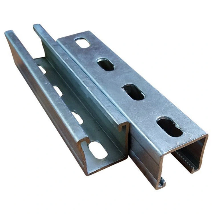 Slotted Channel Steel Strut Channel Unistrut for Solar Support