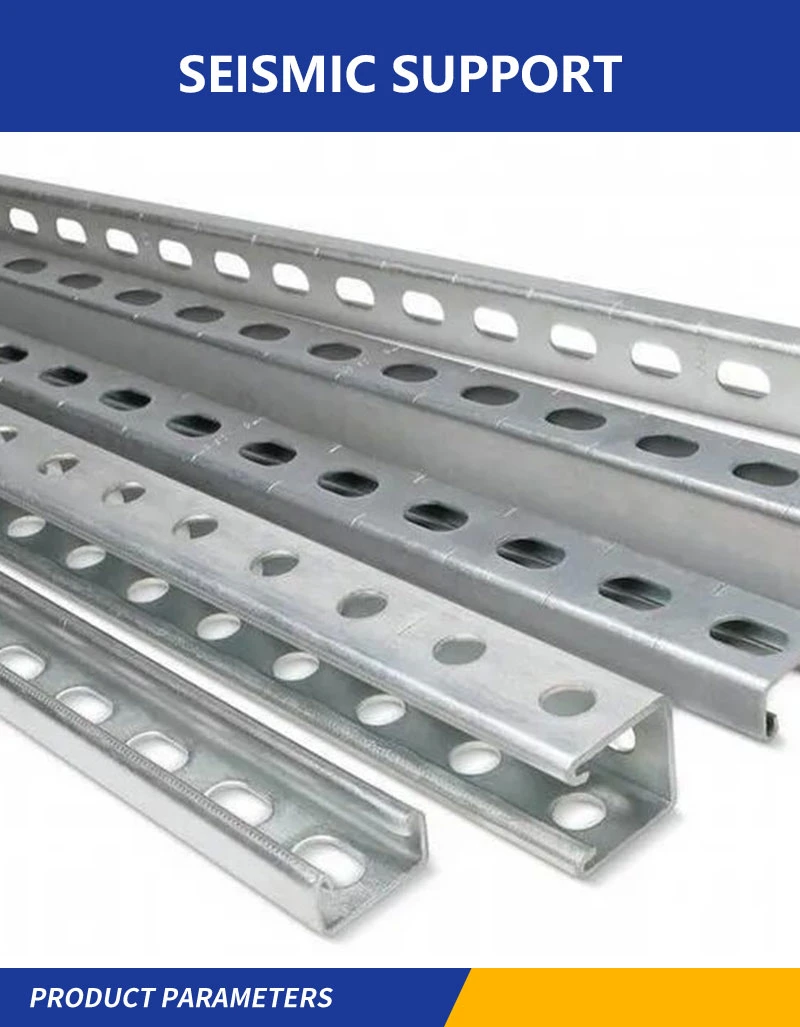 Solar Support for Seismic Stabilizer Bracket C Profile Steel China GB ASTM JIS Galvanized Structural Steel U Channel