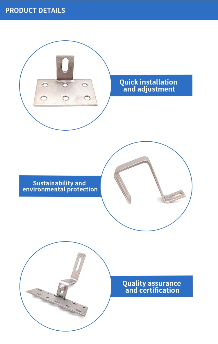 304 Stainless Steel Solar PV Bracket Hook