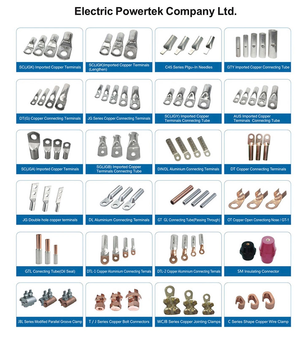 Quality Wholesale Copper Butt Ground Connector Cable Crimp Terminal Lug