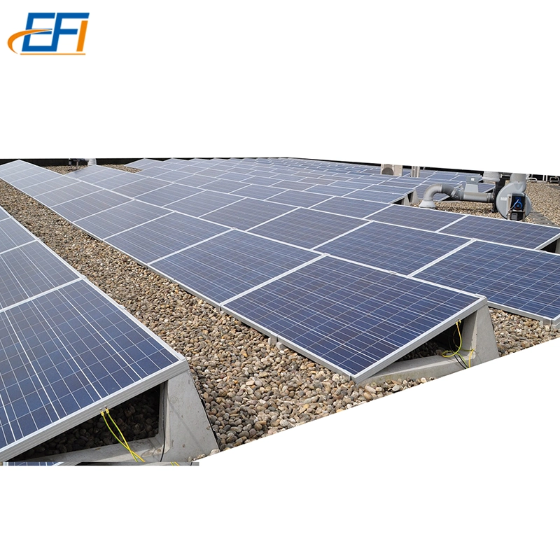 Solar Mounting Ballast Type System Solar Ballast Roof Mount on Flat Roof