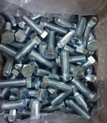 DIN933 M8 Hex Head Screw Bolts Fastener Grade 8.8 Carbon Steel Black Bolts/ASTM A320 Grade Heavy Hexagon Bolt