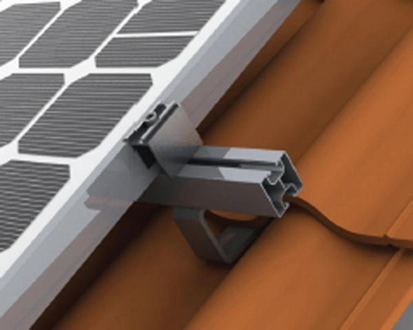 Adjustable Solar Mounting Solution for Tile Roof Panels