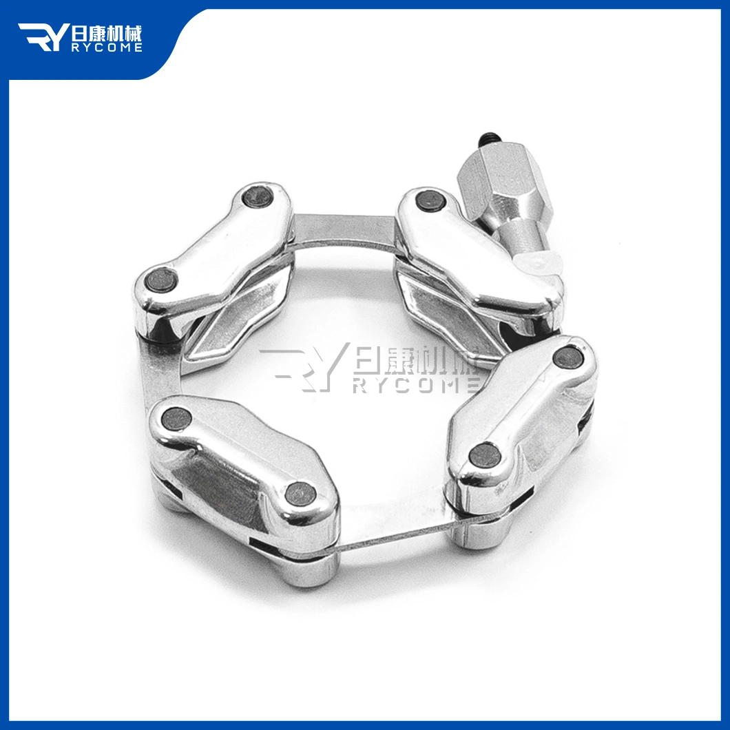 Rycome Industrial Components China Suppliers Kf10cc Kf16cc Kf25cc Kf40cc Kf50cc Kf63cc Small Kf Chain Clamps