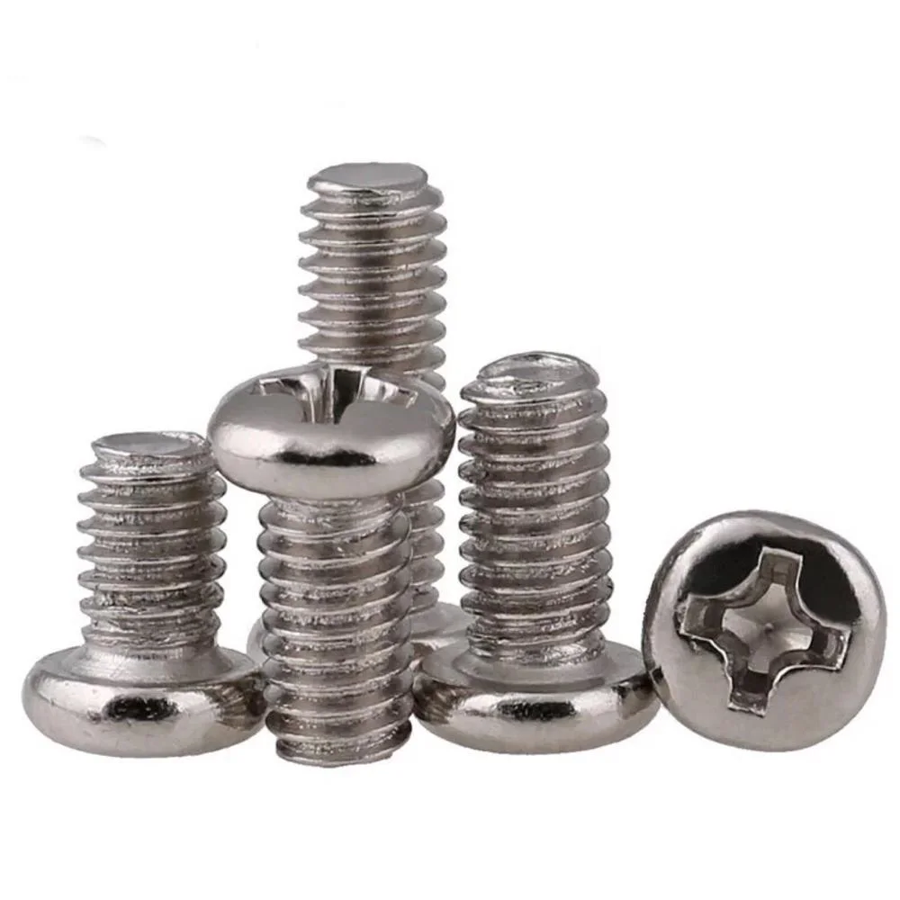 Stainless Steel Screws Cross Slot Self Tapping Screws for Industry Machinery