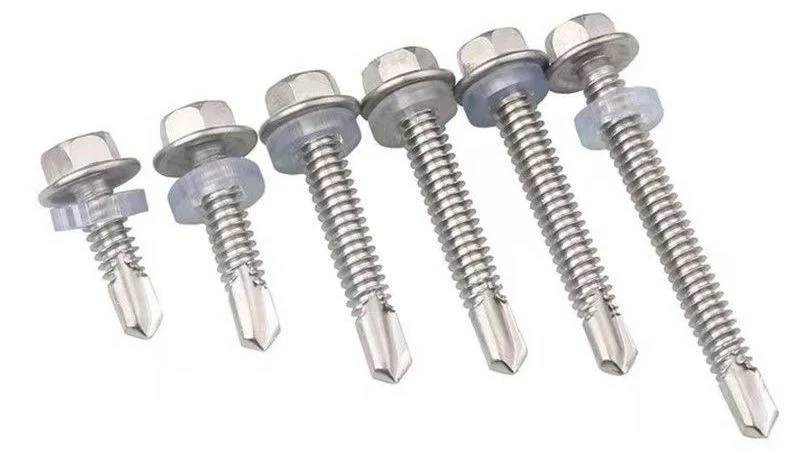 External Hexagon/Countersunk Head Drilling Studs/Galvanized/Self-Tapping Self-Drilling Screws Stainless Steel Machine Screwmachine Screw Nutcarbon Steel Screw