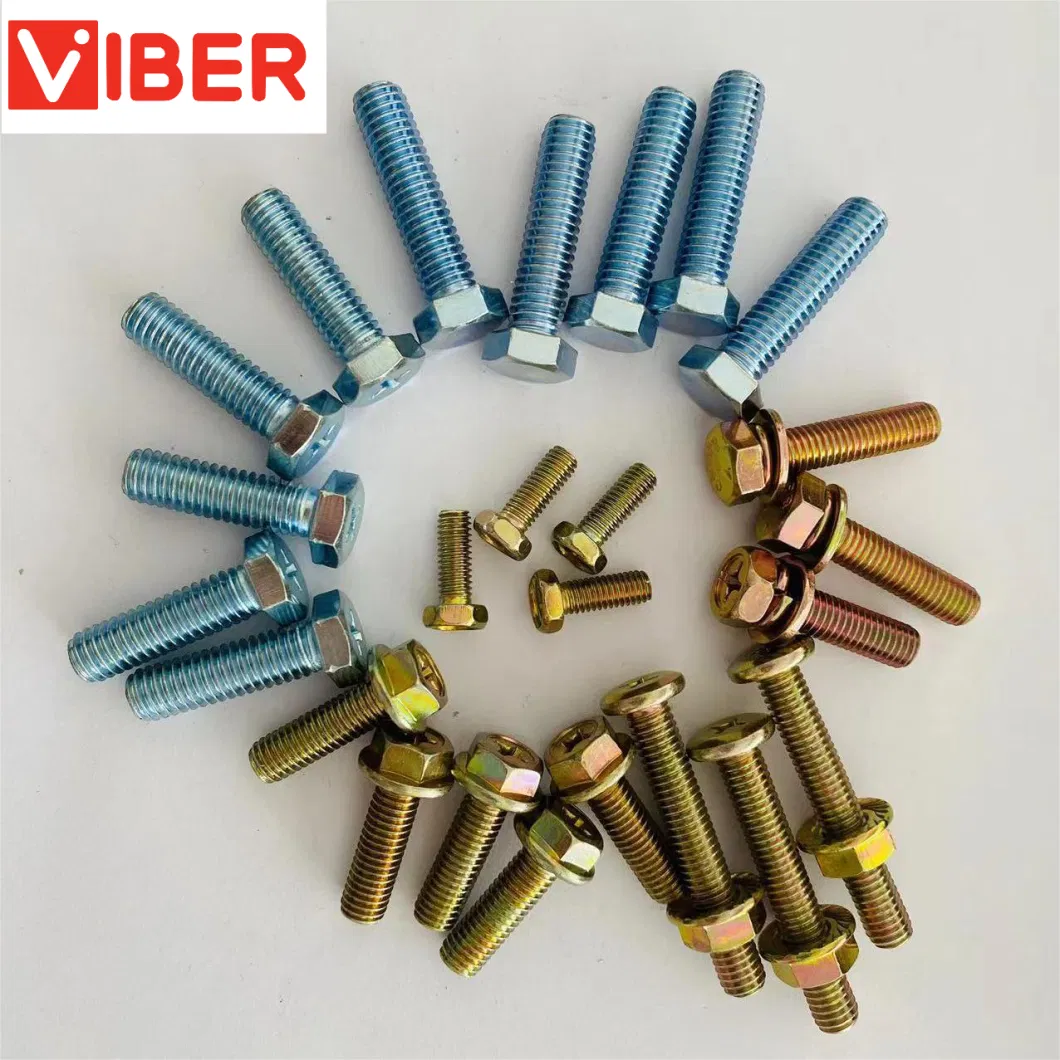 Self Drilling Hex Head Screws Self Tapping Buzz Screw Metal Bolts