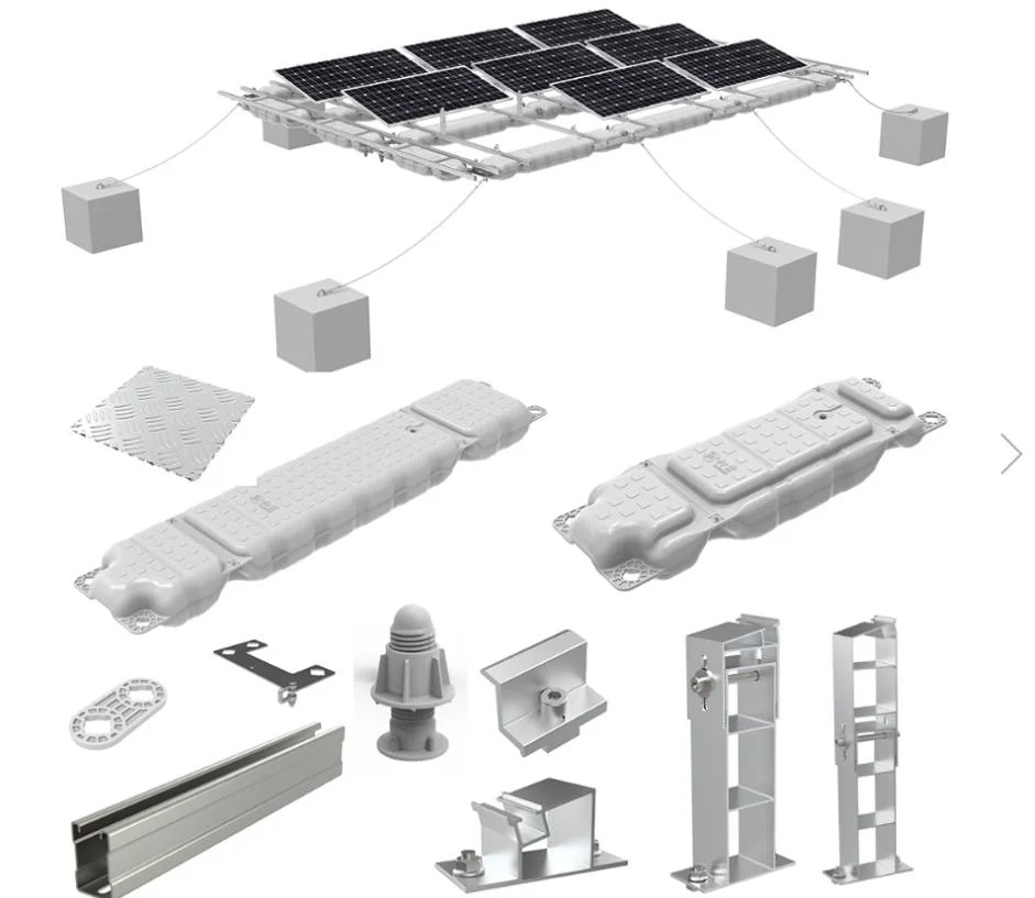 Offshore Floating PV Solar Pool Heating Panels Energy System Solar Module Solar Mounting System Photovoltaic Structures and Supports Floating Solar Floats