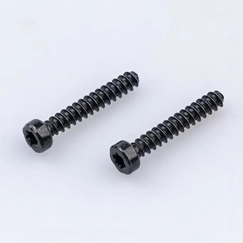 M3 Black Zinc Plated Torx Cap Head Self Tapping Thread Six-Lobe Screw