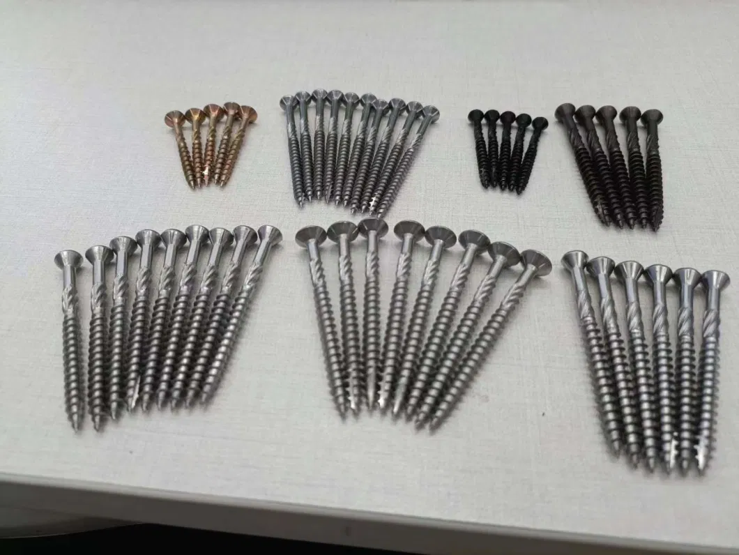 Made in China Grade A2-70 A4-80 Stainless Steel Countersunk Head Deck Screw/Self Tapping Screw