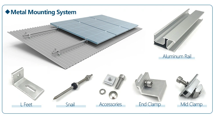 Custom Adjustable Tile Roof Solar Panel Hook for Solar Mounting System