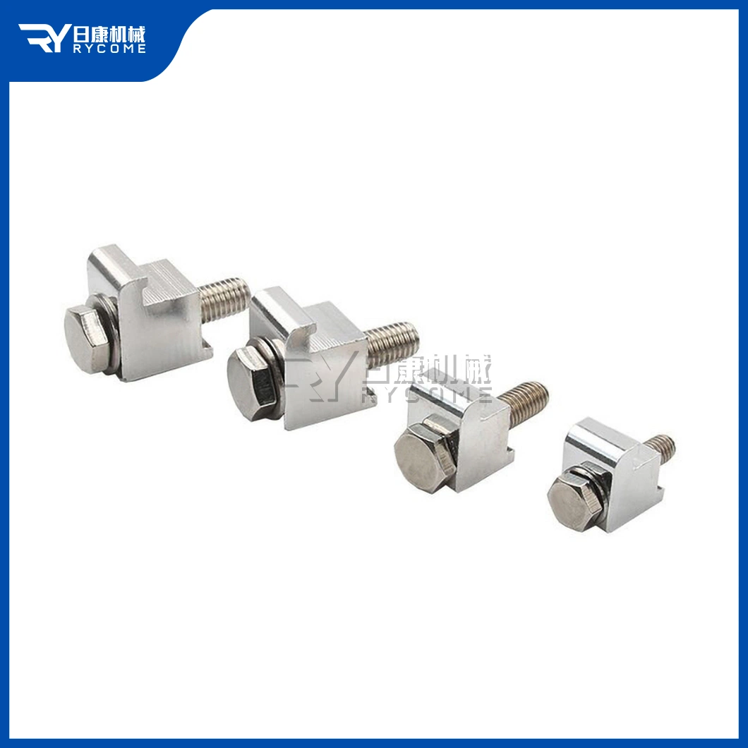 Rycome OEM Vacuum Pipe Fittings China Manufacturers Kf10ca Kf16ca Kf25ca Kf40ca Kf50ca Flange Aluminum Claw Clamp for Vacuum Industry