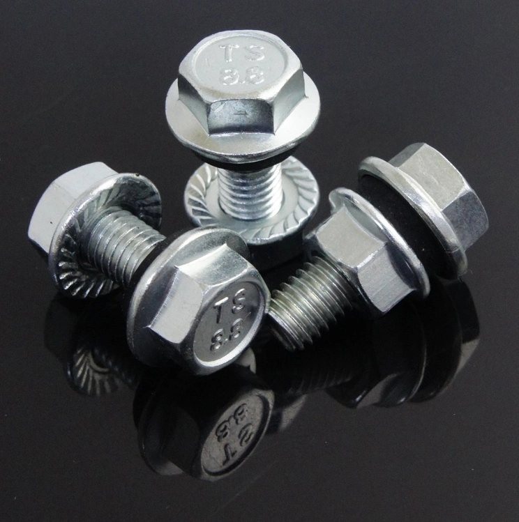 Metric Standard Class 8.8 Hex Flange Head Zp Grain Silo Bolt