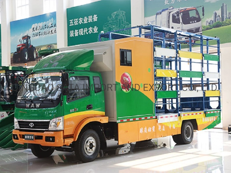 High quality 4X2 40 to 64 Boxes Mobile Beekeeping Truck for Sale