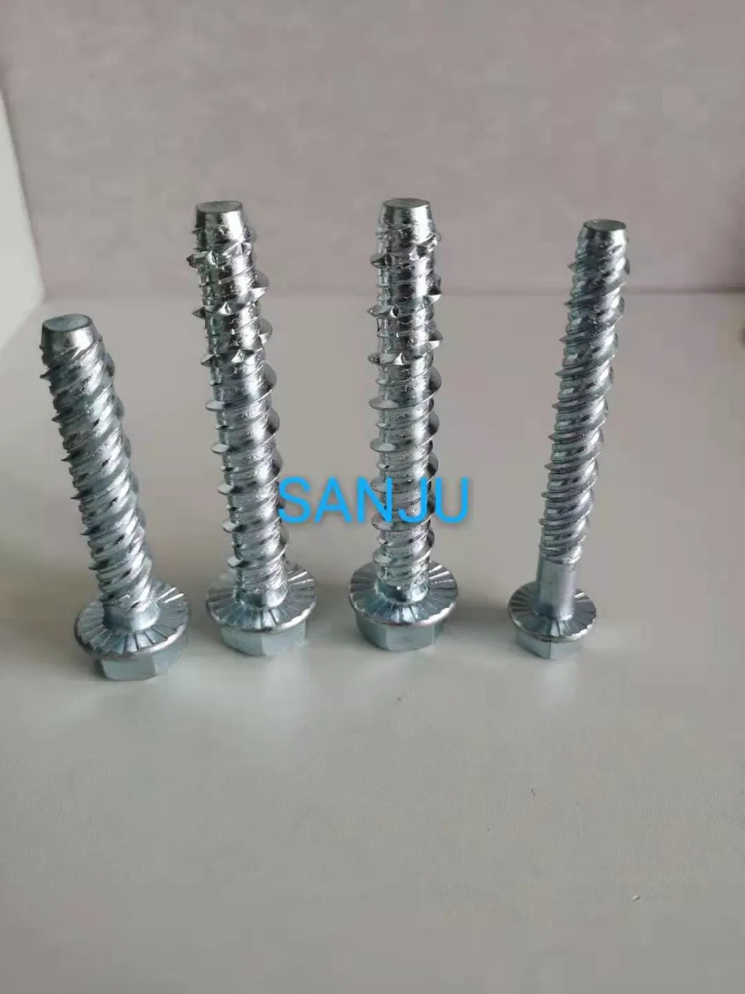 High Strength Hexagon Flange Bolt / Hexagon Head Self-Tapping Concrete Bolts