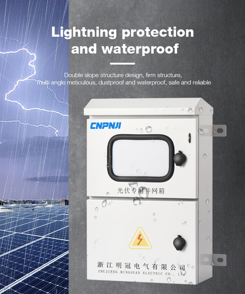 Hot Selling DC PV Combiner Box String Junction Box Electric Waterproof Three-Phase Solar for Solar Panels IP66