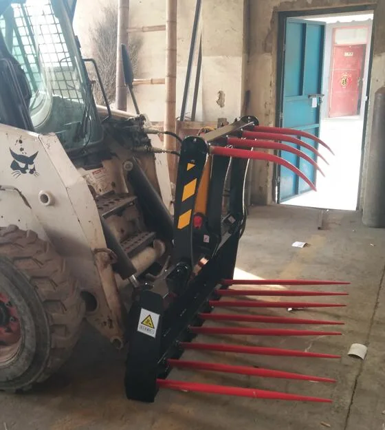 Skid Steer Clamp on Bale Spear