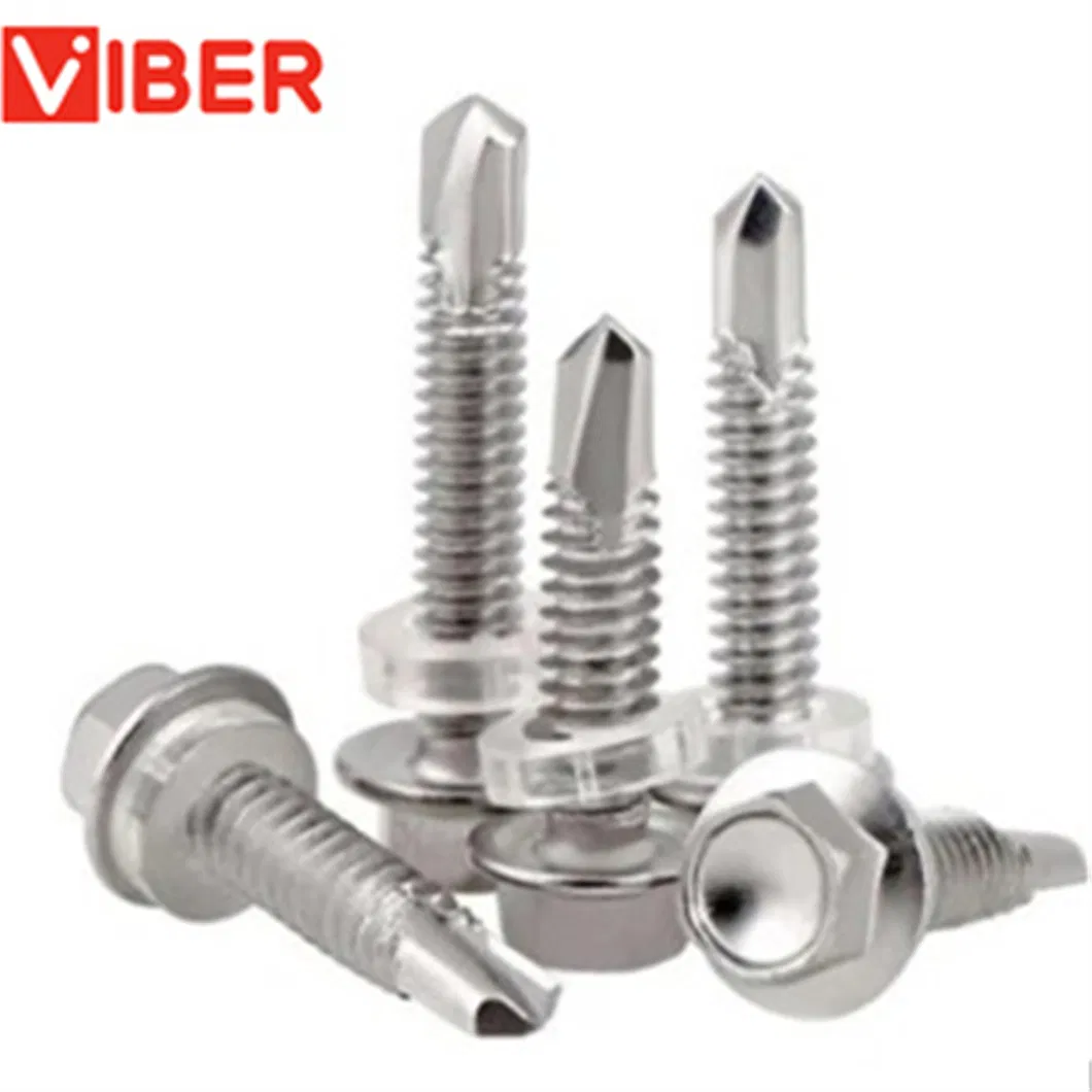 Hex Flange Concrete Thread Self-Cutting Anchor Cement Self-Tapping Screws