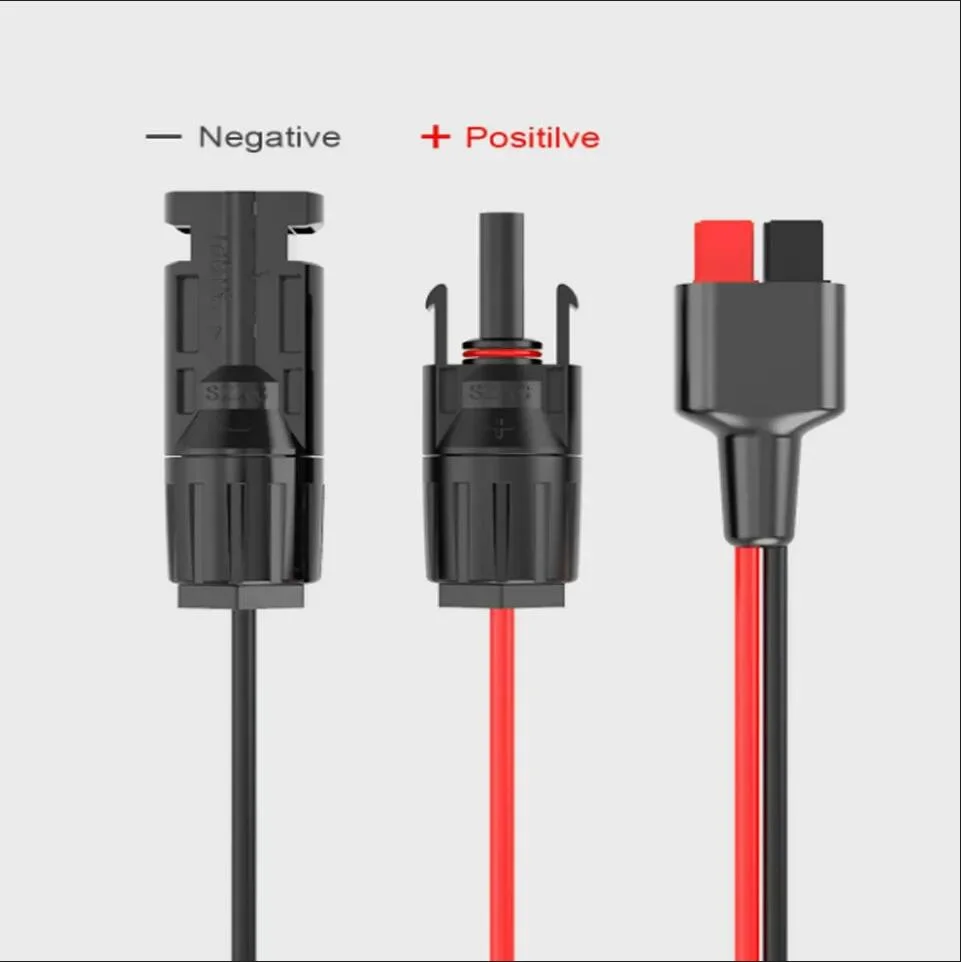 PV IP68 MC4 to Anderson adapter cable for power station