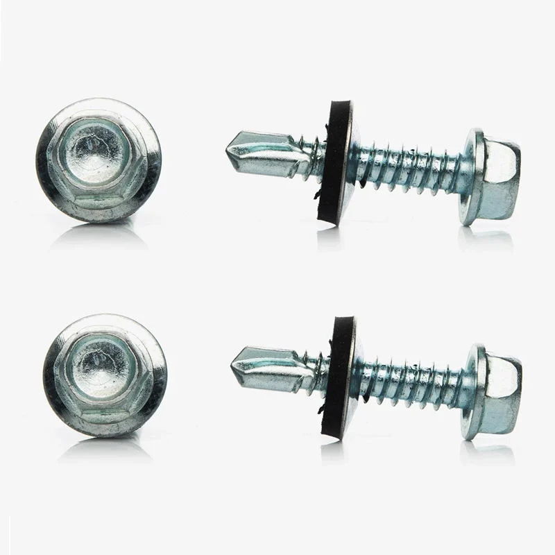 Different Type17 Thread Cutting Hex Head Self Tapping Wood Screw