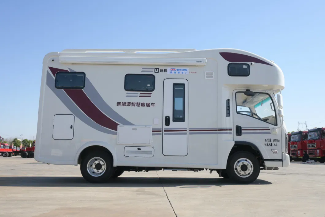 China Yuancheng Factory Directly Sale Motorized Recreational Vehicles Camper Truck