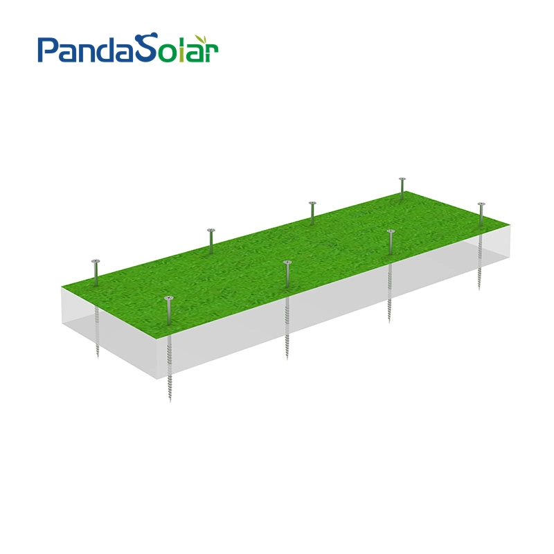 OEM Q235 Carbon Hot DIP Galvanized Solar Panel Mounting System Ground Screw