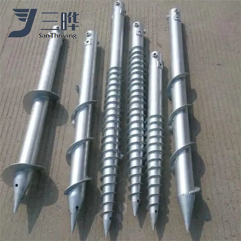 Profession Manufacturer OEM Ground Screw Piple for Solar Power Construction