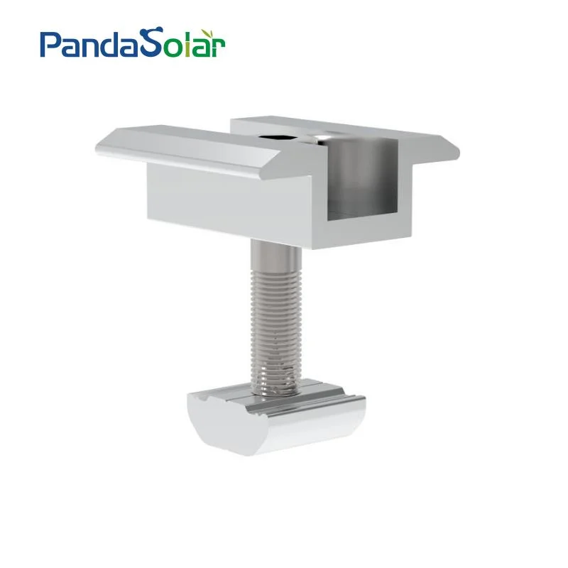 Solar Panel Middle Clamp for Solar Mounting System Roof Metal Structure