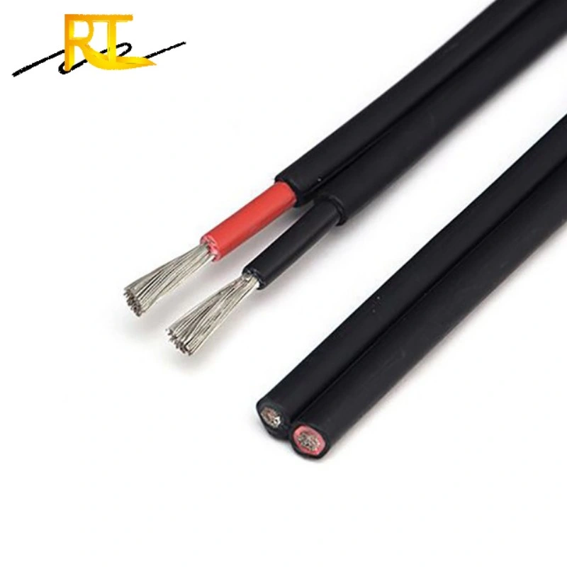 Manufacturer Price TUV Certified PV Red and Black Photovoltaic DC Communication Electric Cable for Solar Electronic Panels