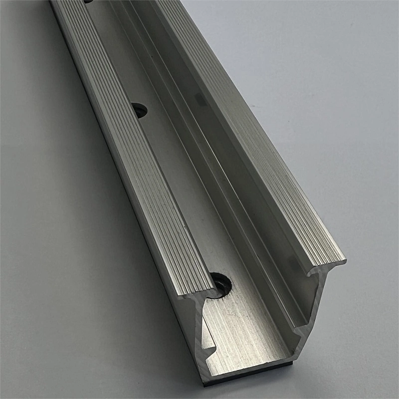 Aluminum Solar Photovoltaic Mounting Bracket Solar Installation PV Panel System Roof Rail