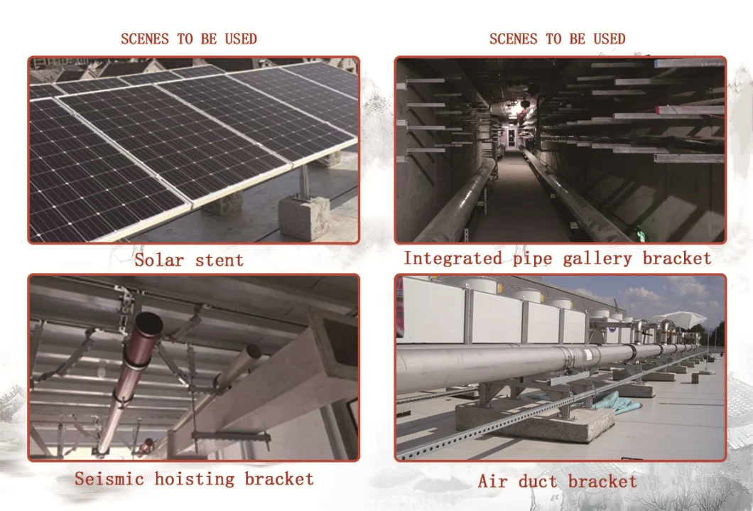 Slotted Channel Steel Strut Channel Unistrut for Solar Support