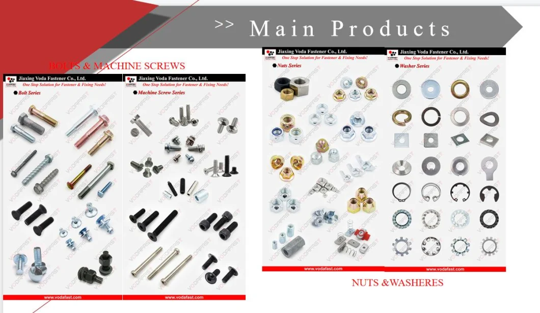 Vodafast Carbon Steel Stainless Steel Self Tapping Screws