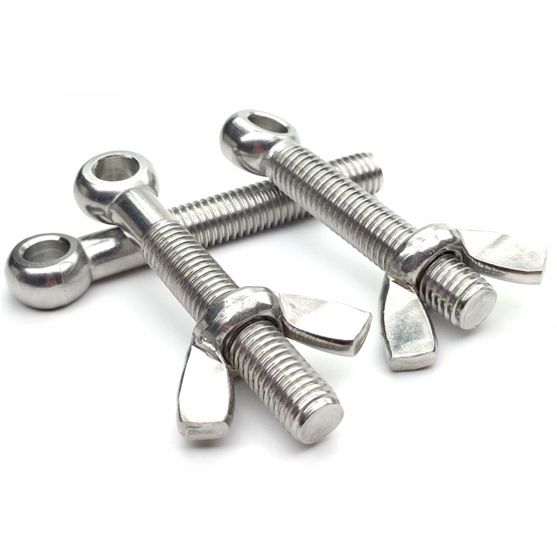 Stainless Steel/Carton Steel/8.8 10.9 12 4.8 Grade Self Tapping Eye Bolt