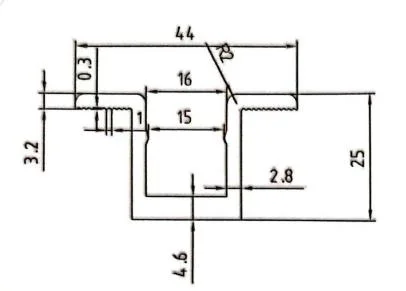 Mg-Al-Zn Steel Side MID and End Rail Clamp for Solar Mounting Brackets