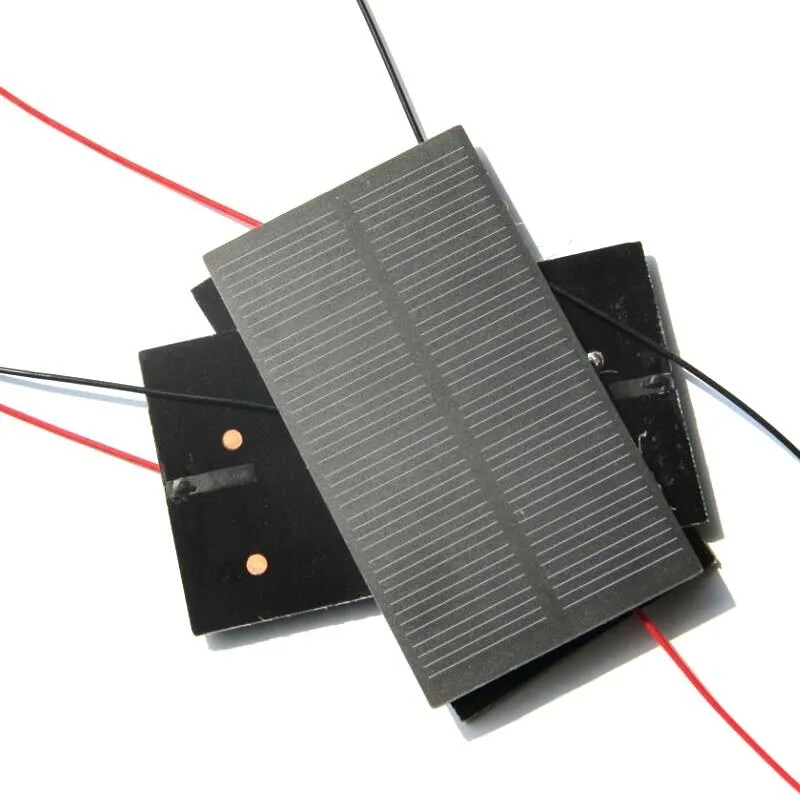 1W 5V Mono Pet Mini Solar Panel+15cm Cable