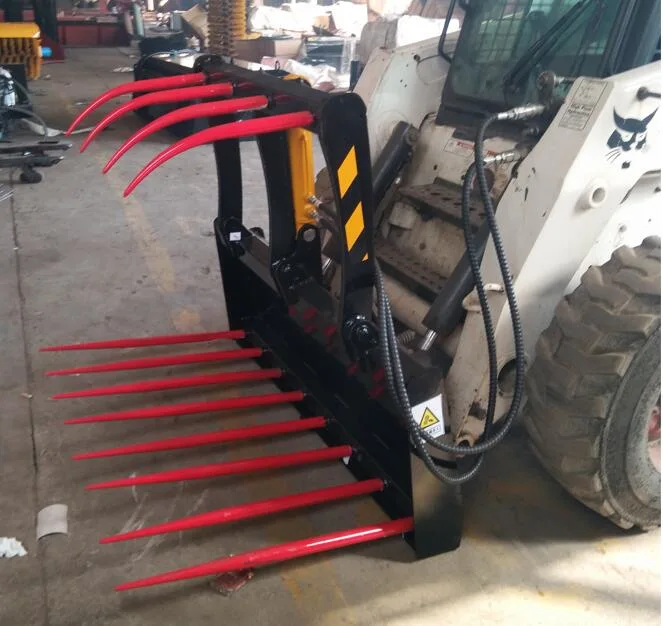 Skid Steer Clamp on Bale Spear