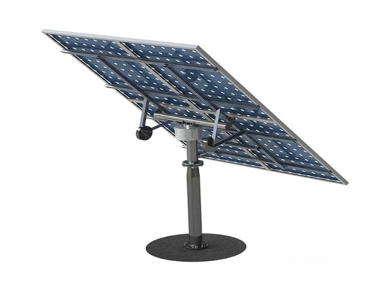 4.5kw Customization Dual Axis Solar Tracker 2 Axis Solar Tracking System