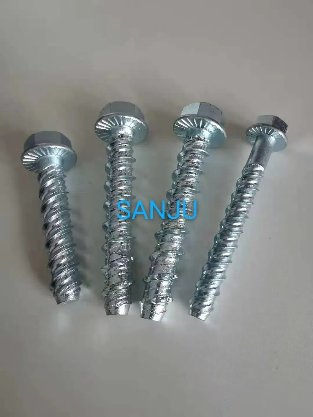 High Strength Hexagon Flange Bolt / Hexagon Head Self-Tapping Concrete Bolts