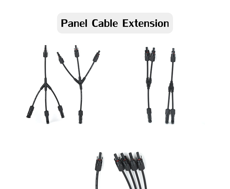 Waterproof Solar Panel Mc 4 Connector for Housing Solar System with Cable