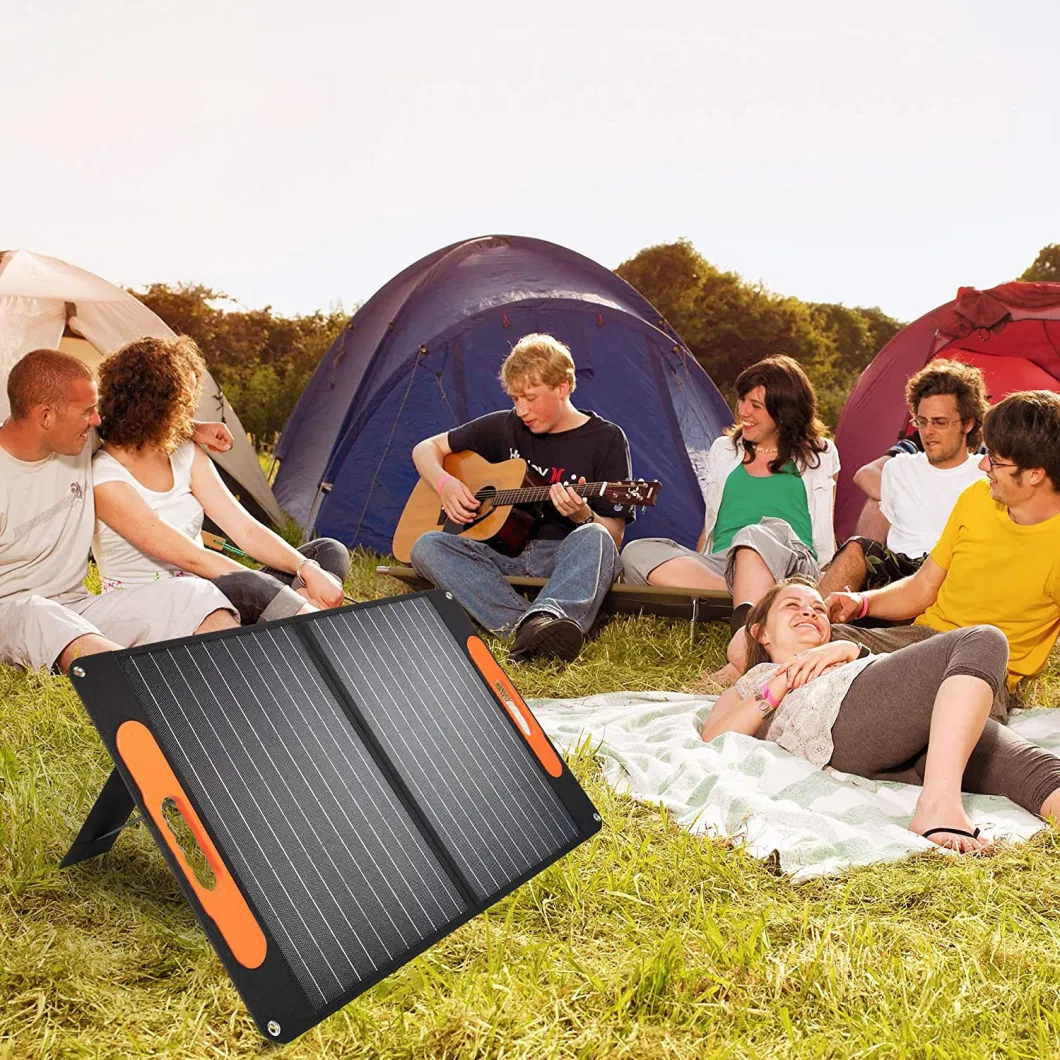 Foldable Solar Panel 200W 18V High Efficiency Compatible with Most Power Stations