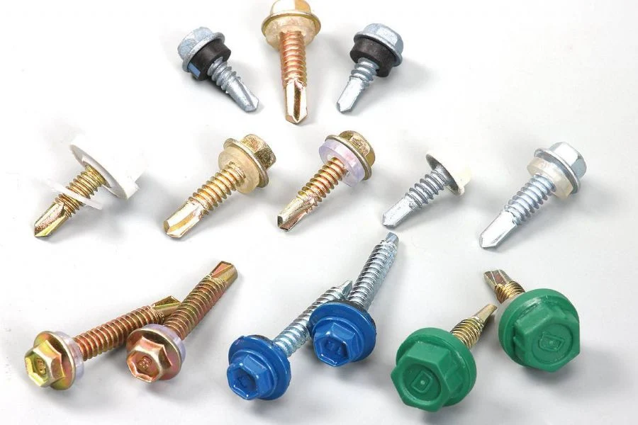 Anchor Bolt with Nut Concrete Screw M40 Spring Toggle Bolt 39mm Masonry Fixing No Dig Ground Sleeve Anchor for Metal