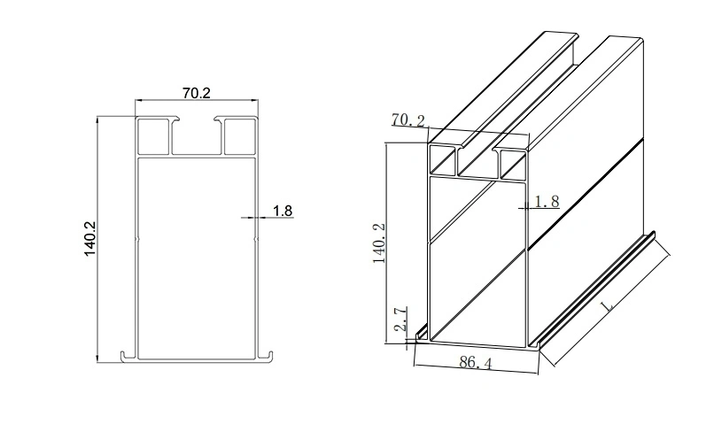 Carport Solar Panel System Photovoltaic Structures Solar Power Mounting Aluminium Rail