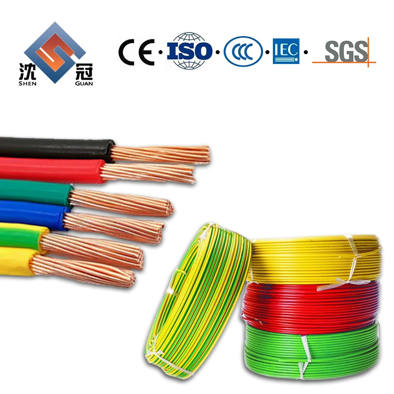 Shenguan Twin Core Solar PV Cable 2X6mm2 Flexible Solar Cable 10AWG Solar Extension Wire Solar Panel Extension Cable